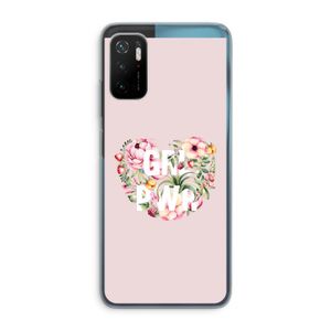 GRL PWR Flower: Xiaomi Poco M3 Pro 5G Transparant Hoesje