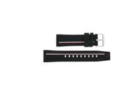 Horlogeband Tommy Hilfiger TH-320-1-14-2380 / TH1791473 / TH679302202 Rubber Zwart 22mm