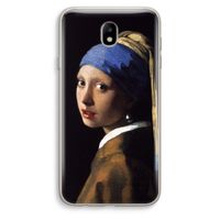 The Pearl Earring: Samsung Galaxy J7 (2017) Transparant Hoesje