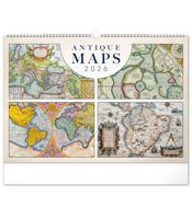 Antique Maps Kalender Groot 2026