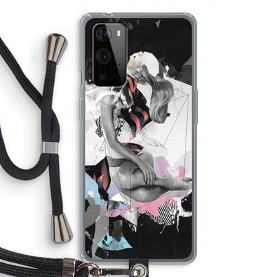 Camouflage de sommeil: OnePlus 9 Pro Transparant Hoesje met koord