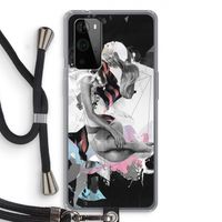 Camouflage de sommeil: OnePlus 9 Pro Transparant Hoesje met koord