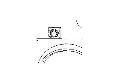 Plaatwerkdeel Benzinedopplaat 5812191