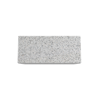 Storke Edge staand badmeubel 120 x 52 cm beton donkergrijs met Tavola enkel of dubbel wastafelblad in mat wit/zwart terrazzo