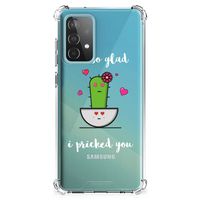 Samsung Galaxy A52 4G/5G Stevig Bumper Hoesje Cactus Glad