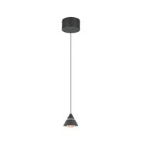 Trio Design hanglampRomeo enkel zwart - 337010132
