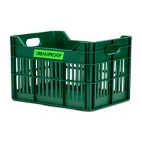 Urban Proof Junior Fietskrat 15 liter Gerecycled Kunststof Retro Green Urban Proof Junior Fietskrat 15 liter Gerecycled Kunststof Retro Green