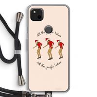 Jingle Ladies: Pixel 4a Transparant Hoesje met koord