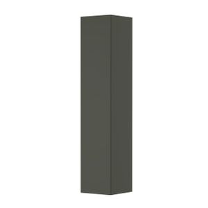 INK Badkamerkast - 35x35x169cm - 1 deur - links en rechtsdraaiend - greeploos - MDF lak Mat beton groen 1241157
