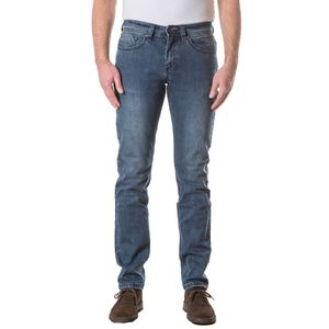 999 JV-SLIM Stretch Denim Stone Used Jeans Heren