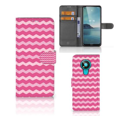 Nokia 3.4 | Telefoon Hoesje | Waves Pink