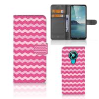 Nokia 3.4 | Telefoon Hoesje | Waves Pink