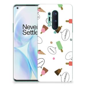 OnePlus 8 Pro Siliconen Case IJsjes