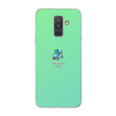 Win98: Samsung Galaxy A6 Plus (2018) Transparant Hoesje