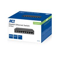 ACT AC4418 netwerk-switch Unmanaged Gigabit Ethernet (10/100/1000) Grijs - thumbnail