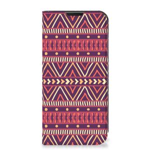 Samsung Galaxy Xcover 6 Pro Hoesje met Magneet Aztec Paars