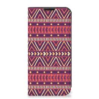 Samsung Galaxy Xcover 6 Pro Hoesje met Magneet Aztec Paars - thumbnail