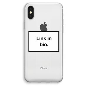 Link in bio: iPhone XS Max Transparant Hoesje