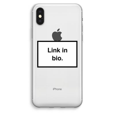 Link in bio: iPhone XS Max Transparant Hoesje