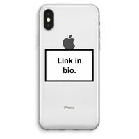 Link in bio: iPhone XS Max Transparant Hoesje