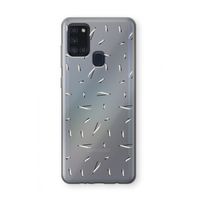 Hipster stripes: Samsung Galaxy A21s Transparant Hoesje