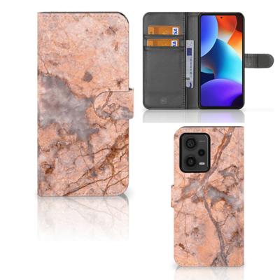 Xiaomi Redmi Note 12 Pro Plus | Bookcase | Marmer Oranje