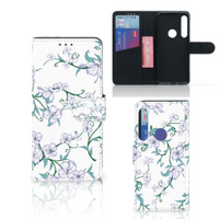 Motorola One Action Uniek Hoesje Blossom White