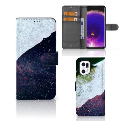 OPPO Find X5 Pro | Book Case | Sea in Space