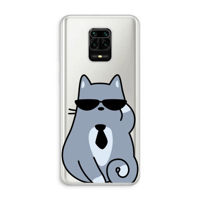 Cool cat: Xiaomi Redmi Note 10 Lite Transparant Hoesje