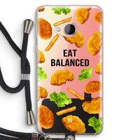 Eat Balanced: HTC U Play Transparant Hoesje met koord