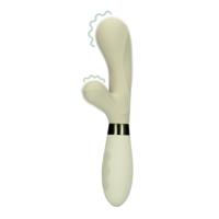Loveline by Shots Siliconen Rabbit Vibrator - Misty Green - thumbnail
