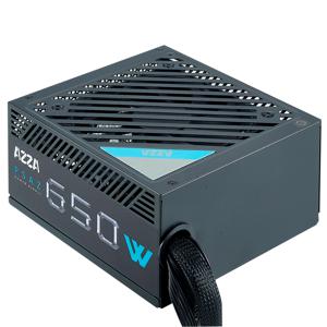 Azza PSAZ-650W power supply unit 20+4 pin ATX ATX Zwart