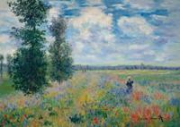 Kunstdruk Claude Monet - Les Coquelicots 29.7x21cm