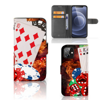 iPhone 12 | 12 Pro (6.1") Wallet Case met Pasjes Casino