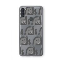 Cats: Samsung Galaxy A11 Transparant Hoesje