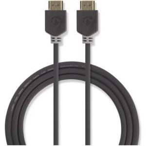 Ultra High Speed HDMI-Kabel | HDMI-Connector - HDMI-Connector | 2,00 m | Antraciet
