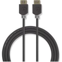 Ultra High Speed HDMI-Kabel | HDMI-Connector - HDMI-Connector | 2,00 m | Antraciet - thumbnail