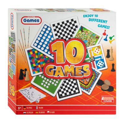 Creative Craft Group Klassieke bordspellen box 10in1