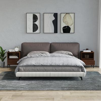 Nachtkastjes 2 st 40x35x50 cm bruin eikenkleur