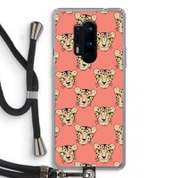 Tijger: OnePlus 8 Pro Transparant Hoesje met koord