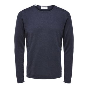 Rocks Knit Crew Neck Dark Sapphire