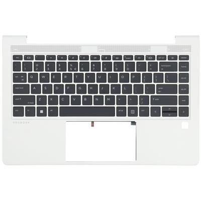 HP laptop toetsenbord qwerty us + top cover, backlit -zilver