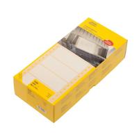 Etiket avery 5101 88.9x23mm 1-baans wit 6000st