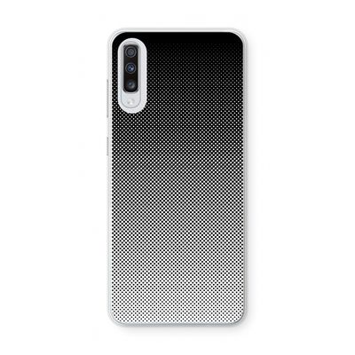 Musketon Halftone: Samsung Galaxy A70 Transparant Hoesje