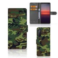 Sony Xperia 5II Telefoon Hoesje Army Dark