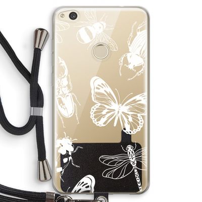 Tiny Bugs: Huawei Ascend P8 Lite (2017) Transparant Hoesje met koord