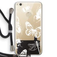 Tiny Bugs: Huawei Ascend P8 Lite (2017) Transparant Hoesje met koord