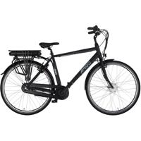 AMIGO Elektrische Stadsfiets E-Faro S1 28 Inch 53 cm Heren 3V V-Brakes Matzwart - thumbnail