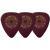 Dunlop Primetone Standard Smooth plectrums 3.0 mm (3 stuks)