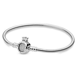 Pandora Moments 598286CZ Armband Crown O and Snake zilver 18 cm